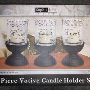 ❤️5 for $20❤️ [Sophia Elan Home] 6 Piece Votive Candle Holder Set